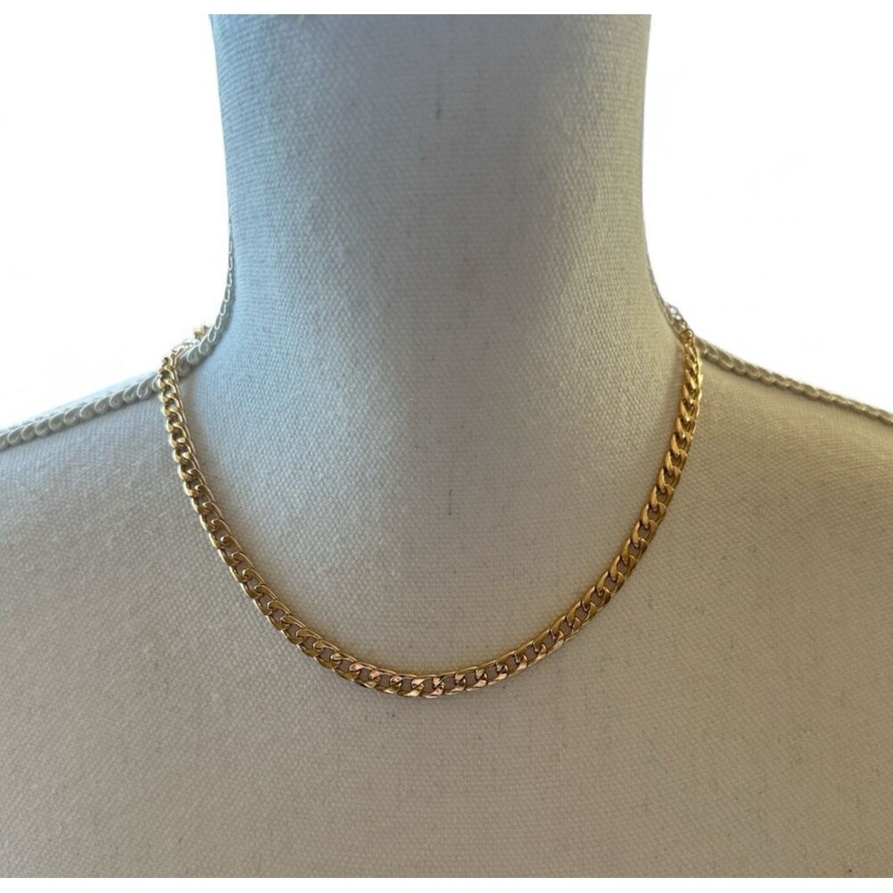 NWT A New Day Gold Tone Curb Chain 16" Length w/ 3" Extender Necklace New